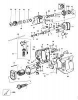 ELU MBH26RLM ROTARY HAMMER (TYPE 1) Spare Parts