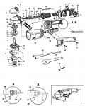 BLACK & DECKER P5923 ANGLE GRINDER (TYPE 1) Spare Parts