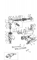 BLACK & DECKER P5906 ANGLE GRINDER (TYPE 1) Spare Parts