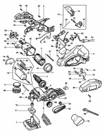 BLACK & DECKER BD735E PLANER (TYPE 1) Spare Parts