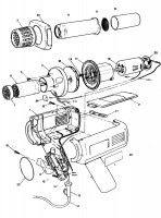 BLACK & DECKER 2115-40 HEATGUN (TYPE 1) Spare Parts