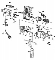 BLACK & DECKER BD140RT DRILL (TYPE 1) Spare Parts