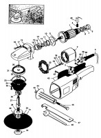 BLACK & DECKER 6140 POLISHER (TYPE 1) Spare Parts