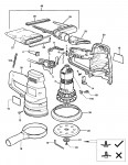 BLACK & DECKER BD190E RANDOM ORBIT SANDER (TYPE 1) Spare Parts