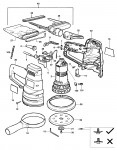 BLACK & DECKER BD190S RANDOM ORBIT SANDER (TYPE 1) Spare Parts