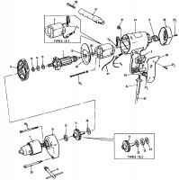 BLACK & DECKER DRILLS----A DRILL (TYPE 1) Spare Parts