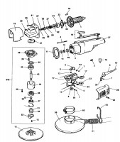 BLACK & DECKER P6317 RANDOM ORBIT SANDER (TYPE 1) Spare Parts