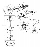 BLACK & DECKER P6307 RANDOM ORBIT SANDER (TYPE 1) Spare Parts