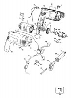 BLACK & DECKER BD161 DRILL (TYPE 1) Spare Parts