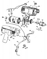 BLACK & DECKER BD142 HAMMER DRILL (TYPE 1) Spare Parts