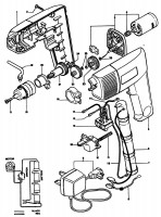 BLACK & DECKER BD405R CORDLESS DRILL (TYPE 1) Spare Parts