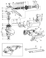 BLACK & DECKER P5702 ANGLE GRINDER (TYPE 1) Spare Parts