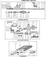 DEWALT DW125-----D RADIAL ARM SAW (TYPE 1) Spare Parts