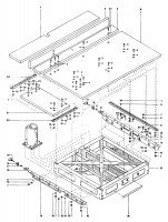 DEWALT DW8001----B RADIAL ARM SAW (TYPE 1) Spare Parts