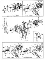 BLACK & DECKER DRILLS----B DRILL (TYPE 1) Spare Parts