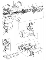 BLACK & DECKER GRINDERS ANGLE GRINDER (TYPE 1) Spare Parts