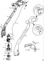 BLACK & DECKER GL430S STRING TRIMMER (TYPE 1) Spare Parts