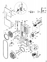 DEWALT DW876 BANDSAW (TYPE 2) Spare Parts