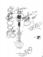 DEWALT DW421 SANDER PALM GRIP (TYPE 4) Spare Parts