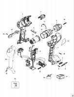 BLACK & DECKER HP122KD CORDLESS DRILL (TYPE 1) Spare Parts