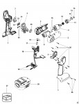 BLACK & DECKER HP9012 CORDLESS SCREWDRIVER (TYPE 1) Spare Parts