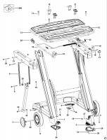 BLACK & DECKER WM675 WORKMATE (TYPE 1) Spare Parts