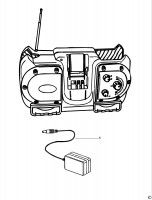 BLACK & DECKER R123F2 SITE RADIO (TYPE 1) Spare Parts