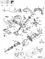 DEWALT DW678 PLANER (TYPE 4) Spare Parts