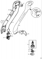 BLACK & DECKER GL423 STRING TRIMMER (TYPE 1) Spare Parts