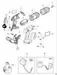 BLACK & DECKER KC12GT CORDLESS DRILL (TYPE 1) Spare Parts