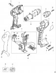 BLACK & DECKER HP96K CORDLESS DRILL (TYPE 2) Spare Parts