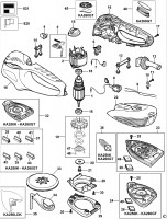 BLACK & DECKER KA226 SANDER (TYPE 1) Spare Parts