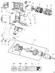 DEWALT DW984K CORDLESS DRILL (TYPE 1) Spare Parts