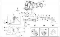 BLACK & DECKER FS1800RS RECIPROCATING SAW (TYPE 1) Spare Parts