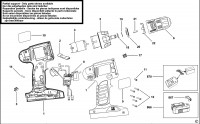 BLACK & DECKER CD18QC CORDLESS DRILL (TYPE H1) Spare Parts