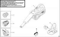 BLACK & DECKER PV1205 DUSTBUSTER (TYPE H2) Spare Parts