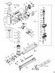 BOSTITCH TU-216-71-E STAPLER (TYPE REV 0) Spare Parts
