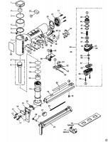 BOSTITCH TU-216-80LN STAPLER (TYPE REV 0) Spare Parts