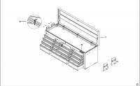 SIDCHROME SCMT50272 DRAWER CABINET (TYPE 1) Spare Parts