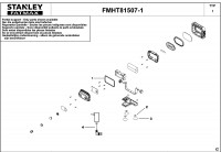 STANLEY FMHT81507-1 WORKLIGHT (TYPE 1) Spare Parts