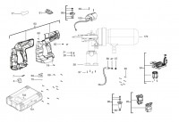 Milwaukee 4000456822 M18CN18GS-0 Cordless Nailer Spare Parts