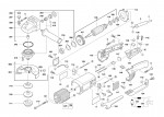 Milwaukee 4000383966 AG23-230DMS Angle Grinder Ag23-230/Dms In2 Spare Parts