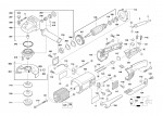 Milwaukee 4000383966 AG23-230DMS Angle Grinder Ag23-230/Dms In2 Spare Parts