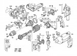 Milwaukee 4000409201 HDP950-PDE13 Rotary Hammer I Spare Parts