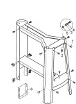 DEWALT DW7880 Scroll Saw Stand SPARE PARTS