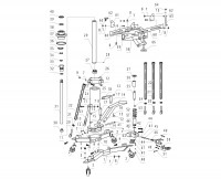 Draper TJ1000 04988 Transmission Jack Spare Parts