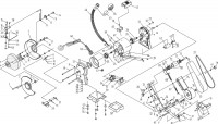 Draper GD650A 05096 Bench Grinder with Sanding Belt and Worklight Spare Parts