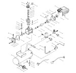 Draper DA50/201/BK 05713 COMPRESSORS Spare Parts