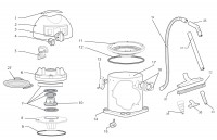 Draper WDV50SS/110 08174 Wet & Dry Vaccum Cleaner Spare Parts