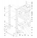 Draper HFP/10B 10583 tonne hydraulic bench press Spare Parts